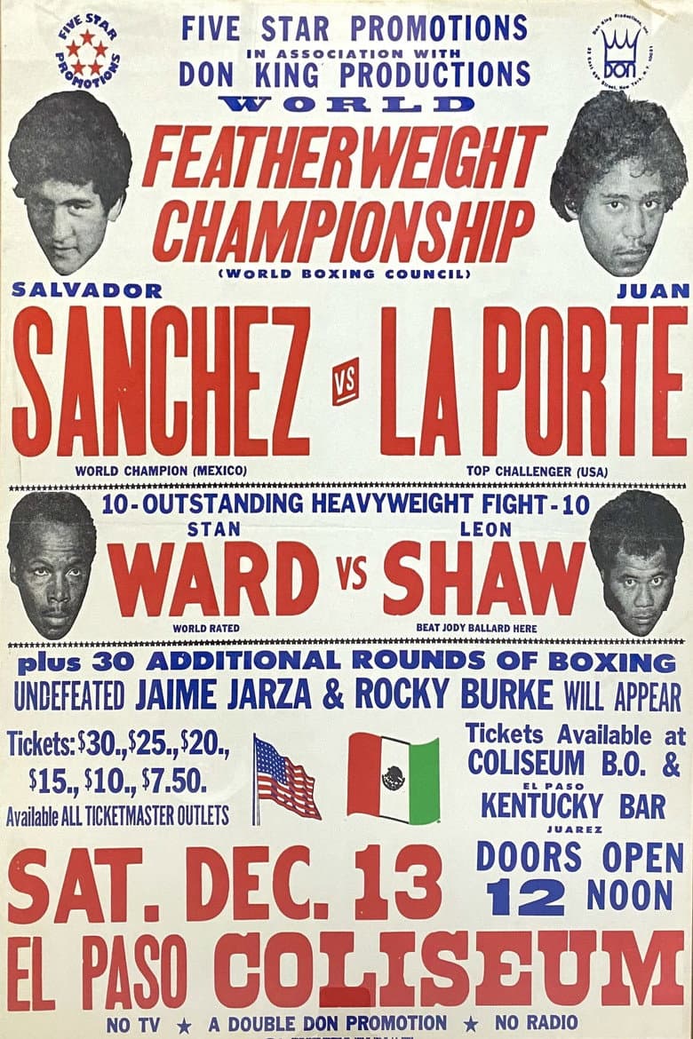 Salvador Sanchez vs. Juan Laporte