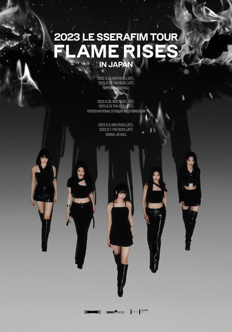 Flame Rises - Le Sserafim Tour in Japan 2023