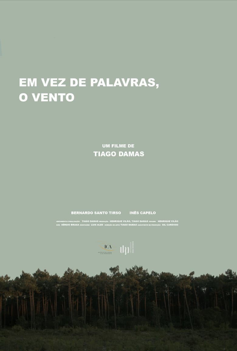 Em vez de palavras, o vento
