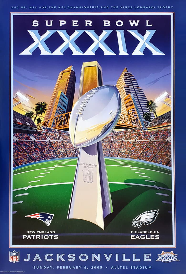 Super Bowl XXXIX Champions: New England Patriots