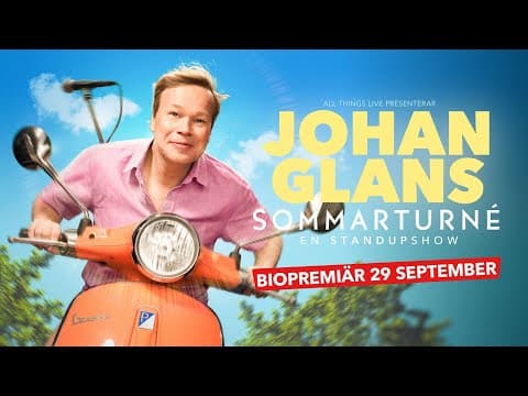 Johan Glans Sommarturné - En Standup Show | Biopremiär 29 september #BioNäraDig