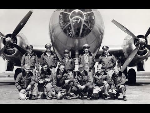 The Heroes We Needed WWII Book Trailer: "The Greatest Generation" (B-29s Take Off to Bomb Japan)