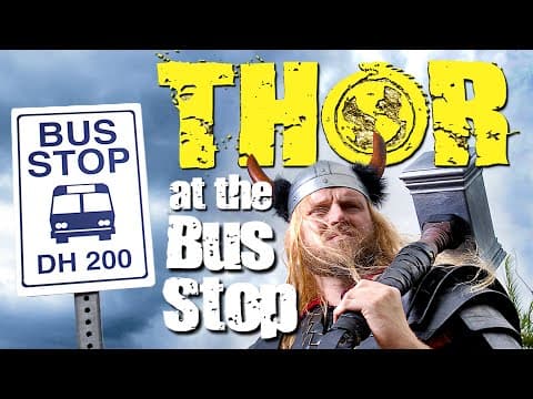 Thor at the Bus Stop Trailer
