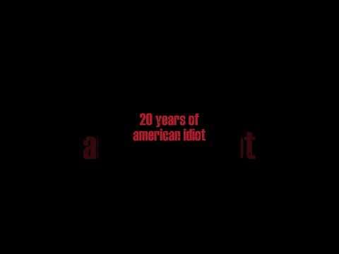 20 Years of American Idiot, the brand new documentary comes out October 25th.