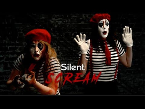 BLOODY MIME BATTLE  - Silent Scream - Horror Short Trailer