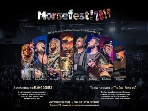 MORSEFEST 2019: Flying Colors and The Neal Morse Band (On sale now!)
