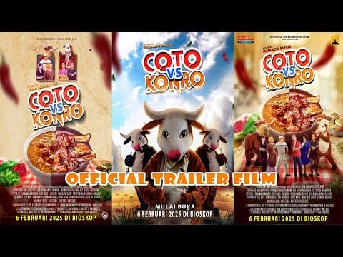 OFFICIAL TRAILER FILM COTO VS KONRO Mulai 6 Februari 2025 di Bioskop