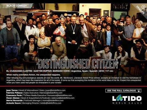 THE DISTINGUISHED CITIZEN - Trailer with English subtitles