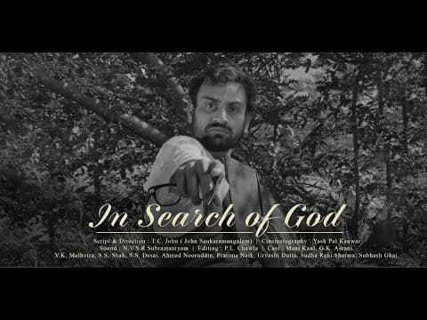 In Search of God (1965) | FTII Student Film directed by T C John ft. Asrani