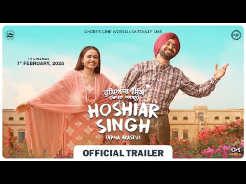 Hoshiar Singh(Apna Arastu) Official Trailer | Satinder Sartaaj, Simi Chahal | In Theaters on 7th Feb