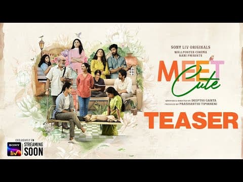 Meet Cute | Official Teaser | Nani | Wall Poster Cinema | Sony LIV