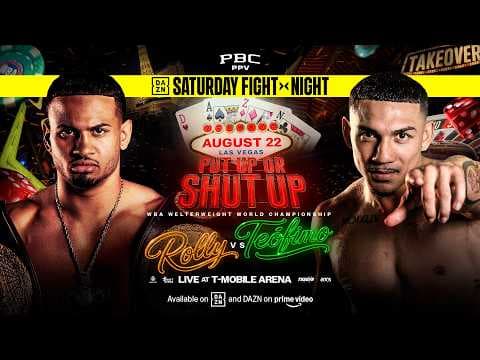 Rolly vs. Teofimo FIGHT PREVIEW: August 22, 2026 | LIVE on PBC PPV