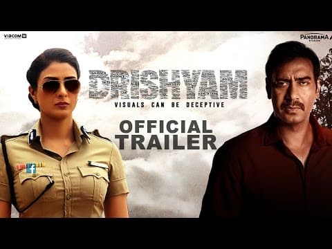 Drishyam - Official Trailer | Starring Ajay Devgn, Tabu & Shriya Saran