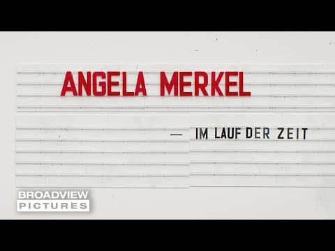 ANGELA MERKEL – IM LAUF DER ZEIT | Trailer | 22.02. um 20:15 bei ARTE und 27.02. um 21:45 im Ersten
