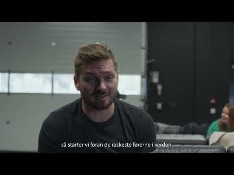 Reklame for Elvebakken videregående i SIM-racing for Mental Helse Ungdom 2024