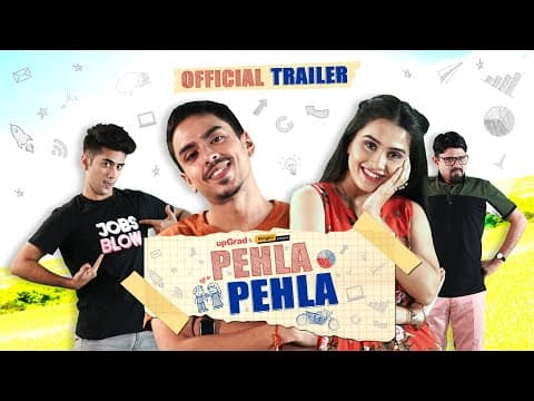 Pehla Pehla - Official Trailer | Mini Web Series | Anushka Kaushik, Adarsh Gourav & Ritik | Alright!