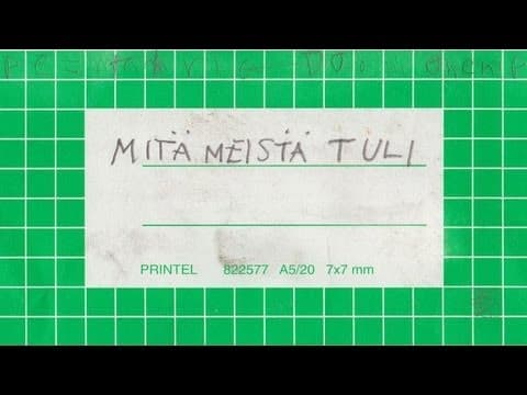 What Became of Us (Mitä meistä tuli) Trailer with English subtitles