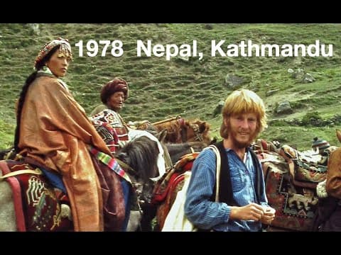 NEPAL, Kathmandu 1978 8mm movie