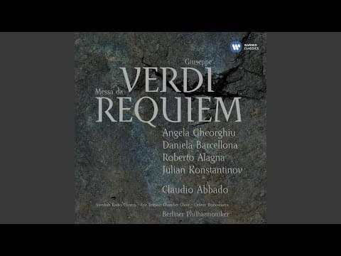 Messa da Requiem: I. Requiem æternam