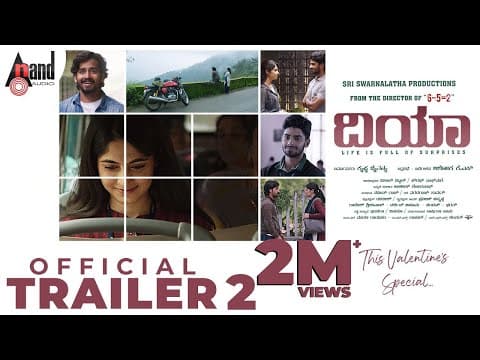 Dia - ದಿಯಾ | New 2K Trailer 2 | Pruthvi Ambaar | Dheekshith | Kushi | Sri Swarnalatha Productions