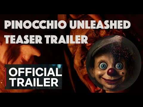 Pinocchio Unleashed teaser trailer 2026
