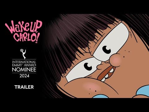 Wake Up, Carlo! - Brazilian Animated series - Netflix - Trailer for the International Emmys