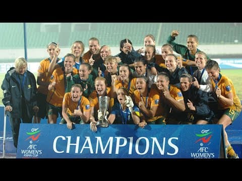 15 Years On: Australia's 2010 AFC Women's Asian Cup victory! 🏆🇦🇺