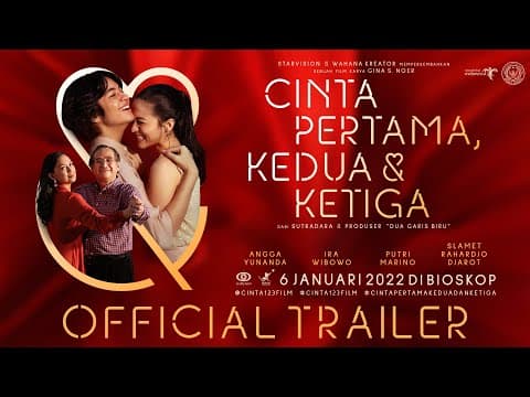 CINTA PERTAMA, KEDUA, & KETIGA - Official Trailer