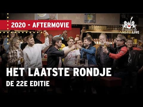 Officiële aftermovie: het laatste rondje | 2020 | Vrienden van Amstel LIVE