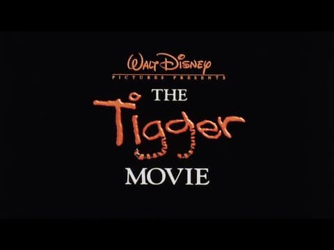 The Tigger Movie - Theatrical Trailer #1 (35mm 4K) (November 17, 1999)
