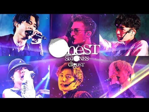 SixTONES – 「on eST」LIVE DVD / Blu-ray digeST