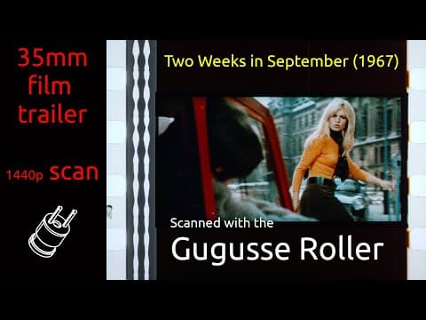 Two Weeks in September (1967) 35mm film trailer, flat hard matte, 1440p
