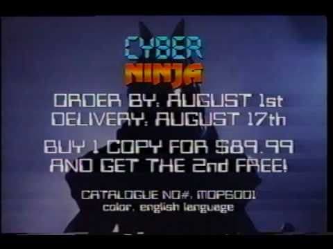 CYBER NINJA (1988)  Fox Lorber Mondo Pop Trailer