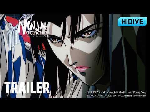 Ninja Scroll | 4k Restoration Trailer | Coming to Theaters Oct 2026