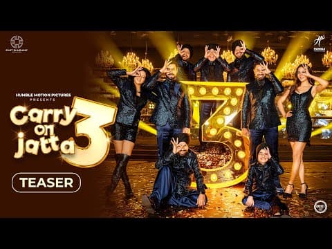 CARRY ON JATTA 3 (Teaser) Gippy Grewal | Binnu Dhillon | Sonam Bajwa | Latest Punjabi Movies 2023