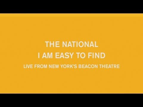 The National - Live From New York's Beacon Theatre Trailer (Amazon Original)