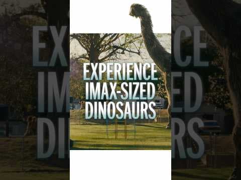 Experience IMAX-sized dinosaurs in your neighborhood.