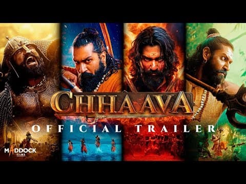 Chhaava : Official Trailer | PVR INOX