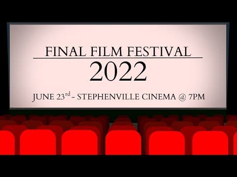 CNA Digital Filmmaking Final Film Festival 2022