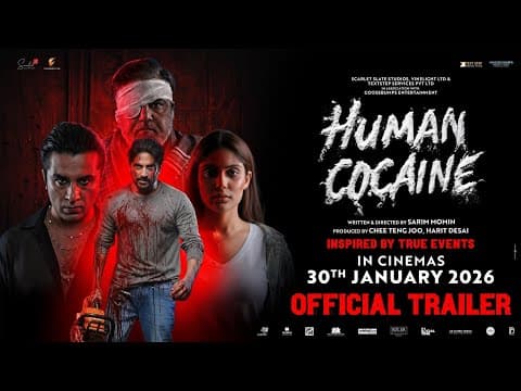 Human Cocaine Trailer | Sarim Momin | Pushkar Jog | Ishita Raj | Siddhanth Kapoor | Zakir Hussain