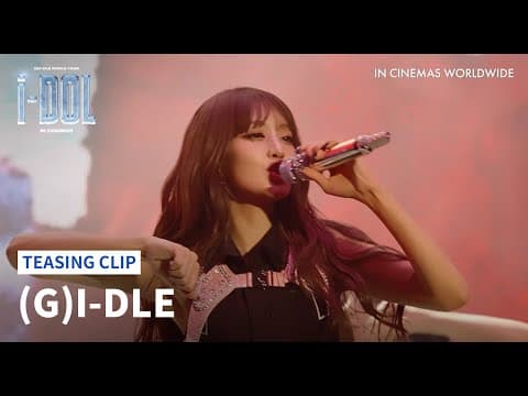 (G)I-DLE WORLD TOUR [iDOL] IN CINEMAS Global Announcement 🥳