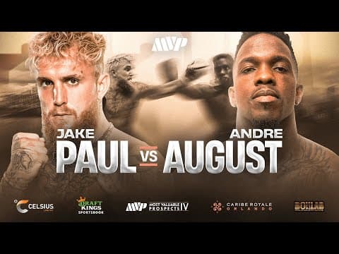 The Problem Child Is BACK | Watch Jake Paul vs. Andre August live on DAZN.com