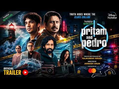 Pritam and Pedro (Official Trailer) | Rajkumar Hirani | Vikrant Massey | Arshad Warsi | JioHotstar