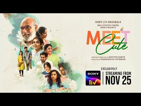 Meet Cute | Official Trailer | Telugu | Sony LIV  Originals | Streaming on 25th Nov