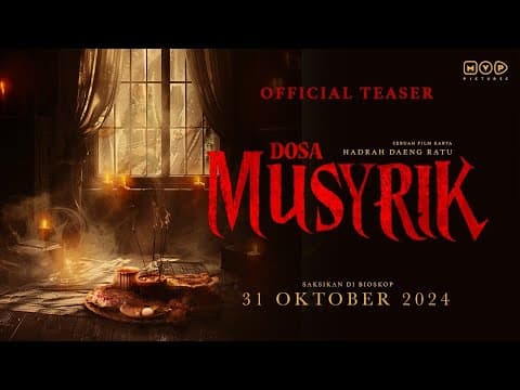 Dosa Musyrik - Official Teaser | 31 Oktober 2024 di Bioskop