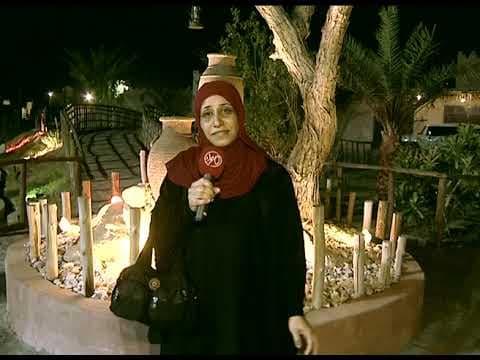 سحر التراث مع الفنانة الاماراتية ايمان حسين -قرية التراث الثقافية بالعين