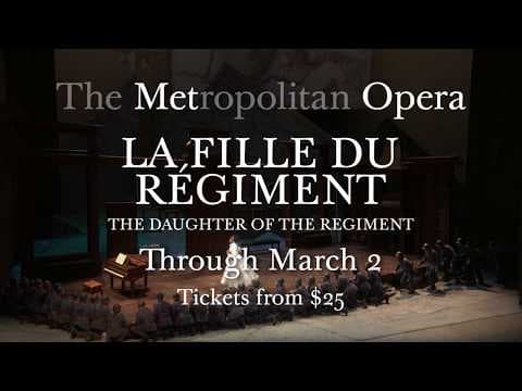 La Fille du Régiment: Trailer