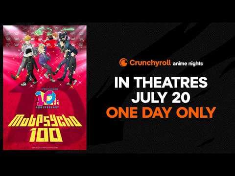 Mob Psycho 100 Celebrates Its 10th Anniversary