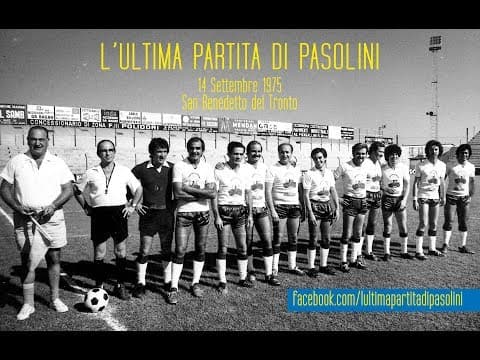 L'ultima partita di Pasolini - Eppela Teaser Trailer