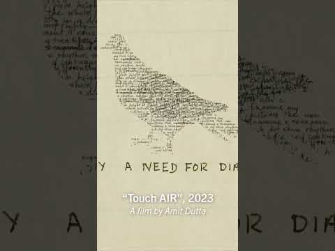 Our newly commissioned film "Touch AIR" by Amit Dutta, is an homage to the influential practice.